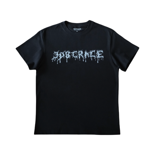 308 BLACK MELTING CHROME T-SHIRT