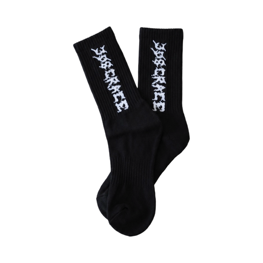 308 BLACK STAPLE SOCKS