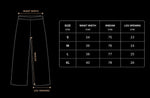 308 BLACK STAPLE SWEATPANTS